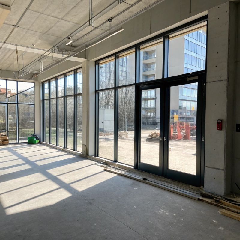 New Window on a Modern Home